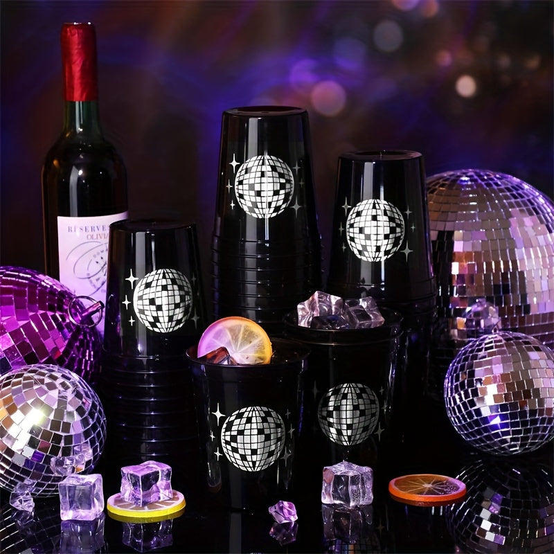 12-Piece 16oz Disco Ball Drink Cup Set