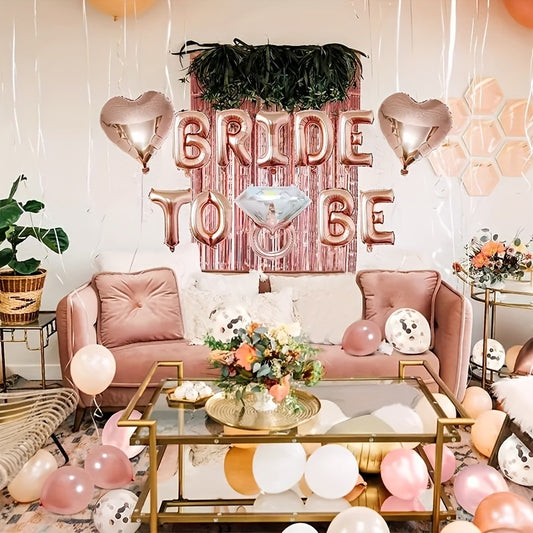 Rosé All Day – 53-Piece Bridal Shower & Bachelor Party Décor Kit