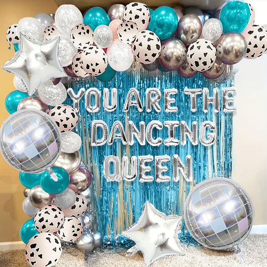 Dancing Queen Celebration – 29-Piece Mamma Mia Disco Party Décor Set