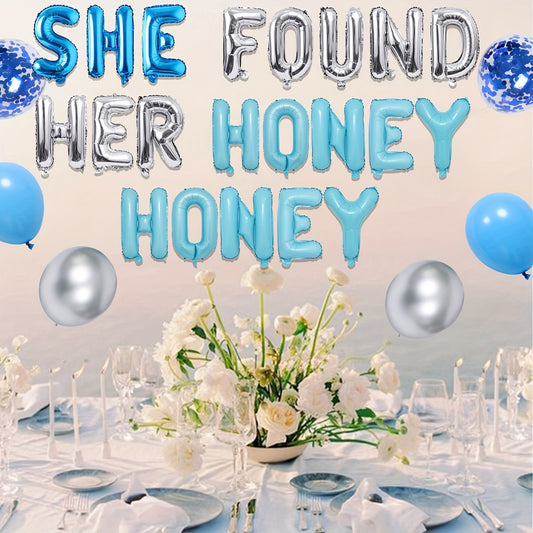 Sweet Celebration – 'She Found Her Honey' Bachelorette Décor Set