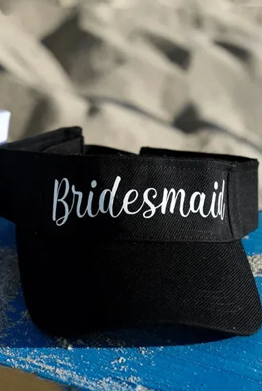 Sun-Kissed Squad – Bride & Bridesmaid Visors for Bachelorette & Beach Days