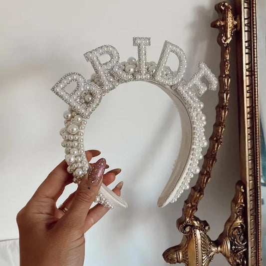 Bride To Be Pearl Headband