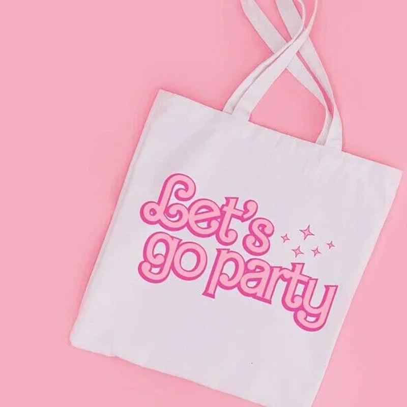 Barbie Lets Go Party Tote Bag