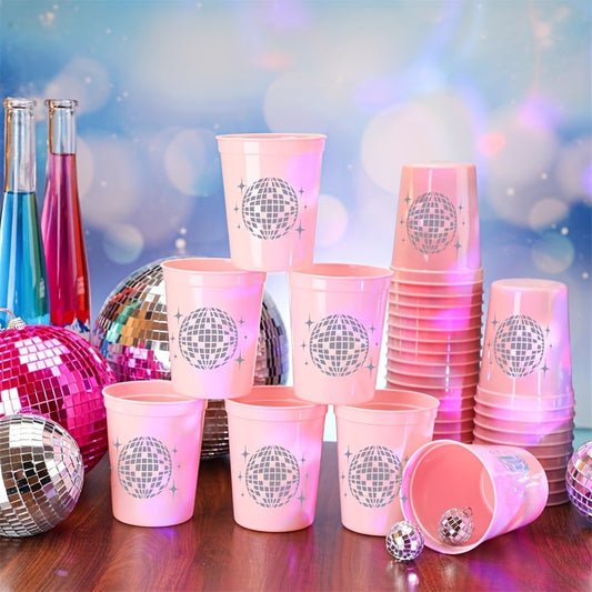 12-Piece 16oz Disco Ball Drink Cup Set