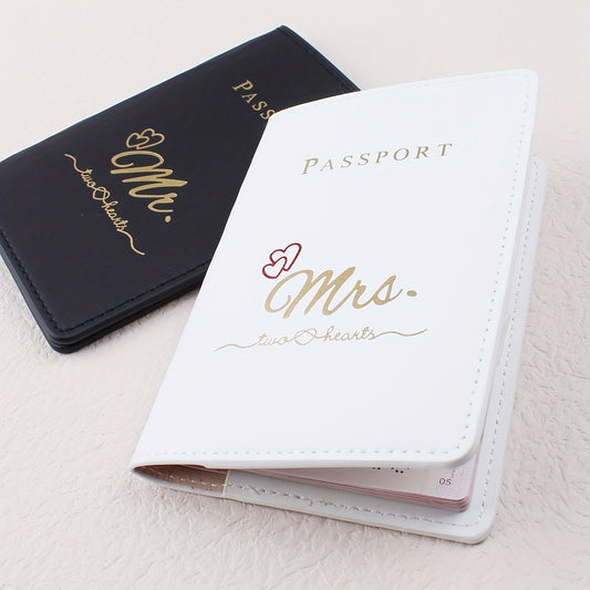 Jet-Set Love – Mr. & Mrs. Travel Passport Holder Set